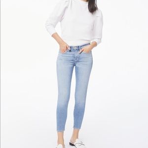 FRAME skinny cropped jeans